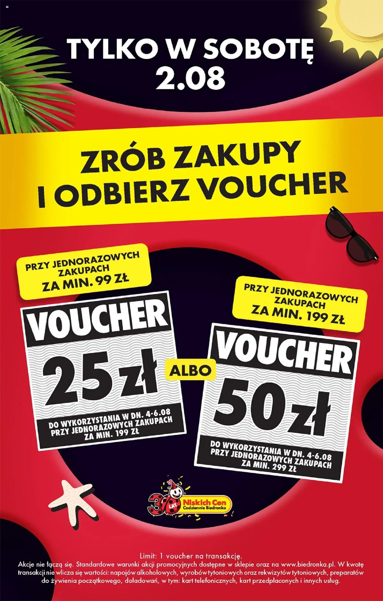 Biedronka gazetka - Najtańsza sobota od 02.08.2025 | Strona: 2