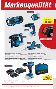 Toom Baumarkt Prospekt - gültig ab dem 11.08.2025 | Seite: 8 | Produkte: Bosch