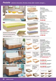 Náhled letáku ORFA nábytek katalog 2025-2026 od 01.10.2025 | Strana: 60 | Produkty: Válenda, Postele, Postel, Matrace