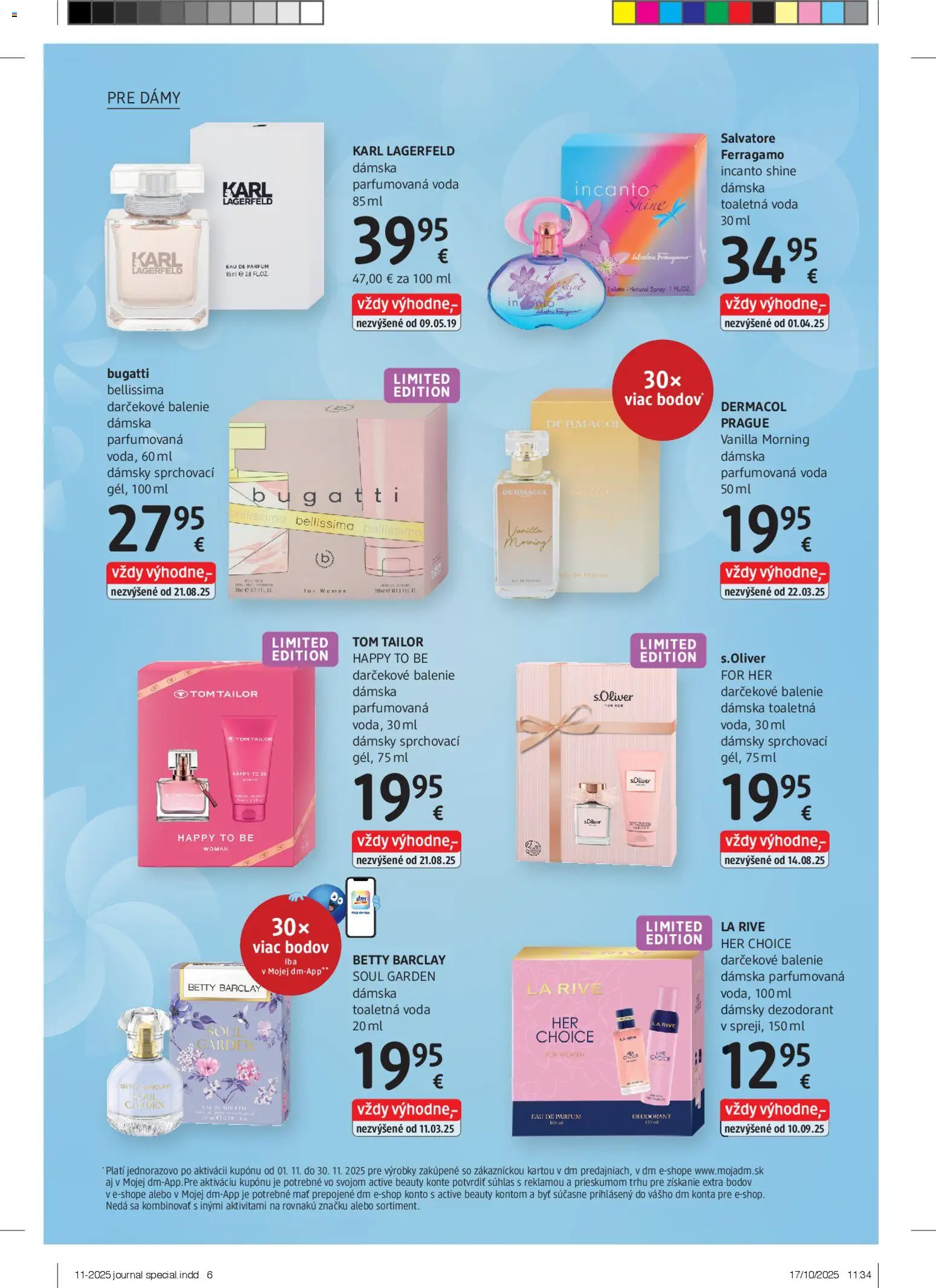 Nové dm drogerie akcie – leták je platný od 17.11.2025 | Strana: 6