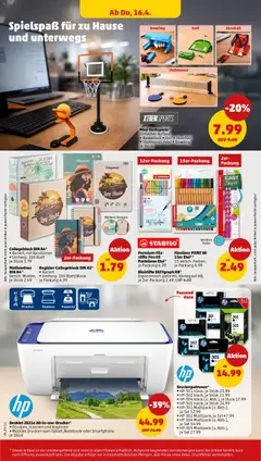 Penny Prospekt 	 ab 13.04.2026 gültig | Seite: 28 | Produkte: HP, Basketball, Notebook, Smartphone