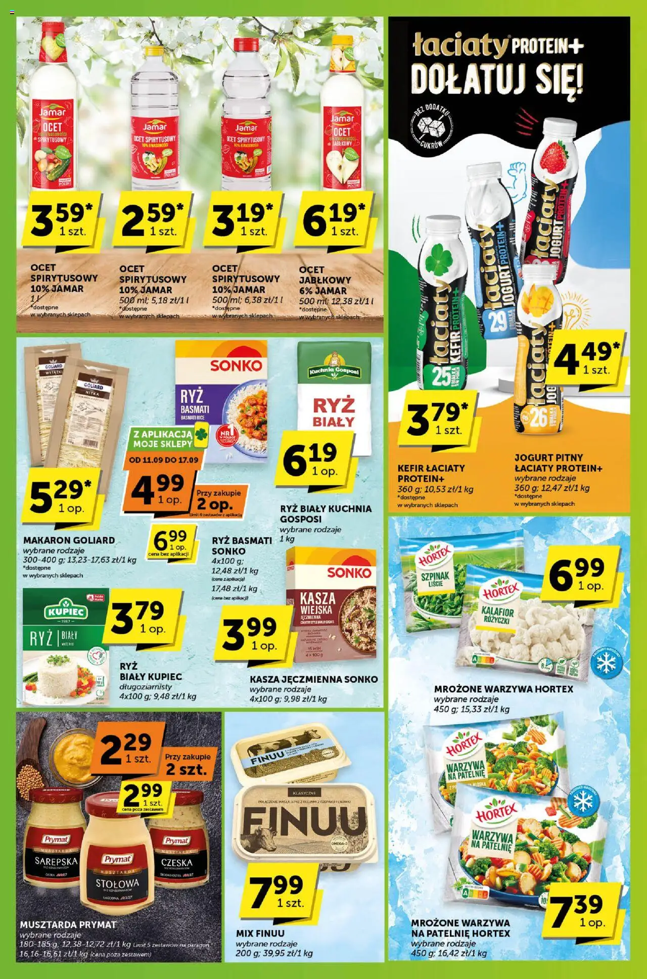 ABC Gazetka - Sprawdź, co więcej od 04.09.2025 | Strona: 3 | Produkty: Ocet, Kasza jęczmienna, Jogurt pitny, Musztarda
