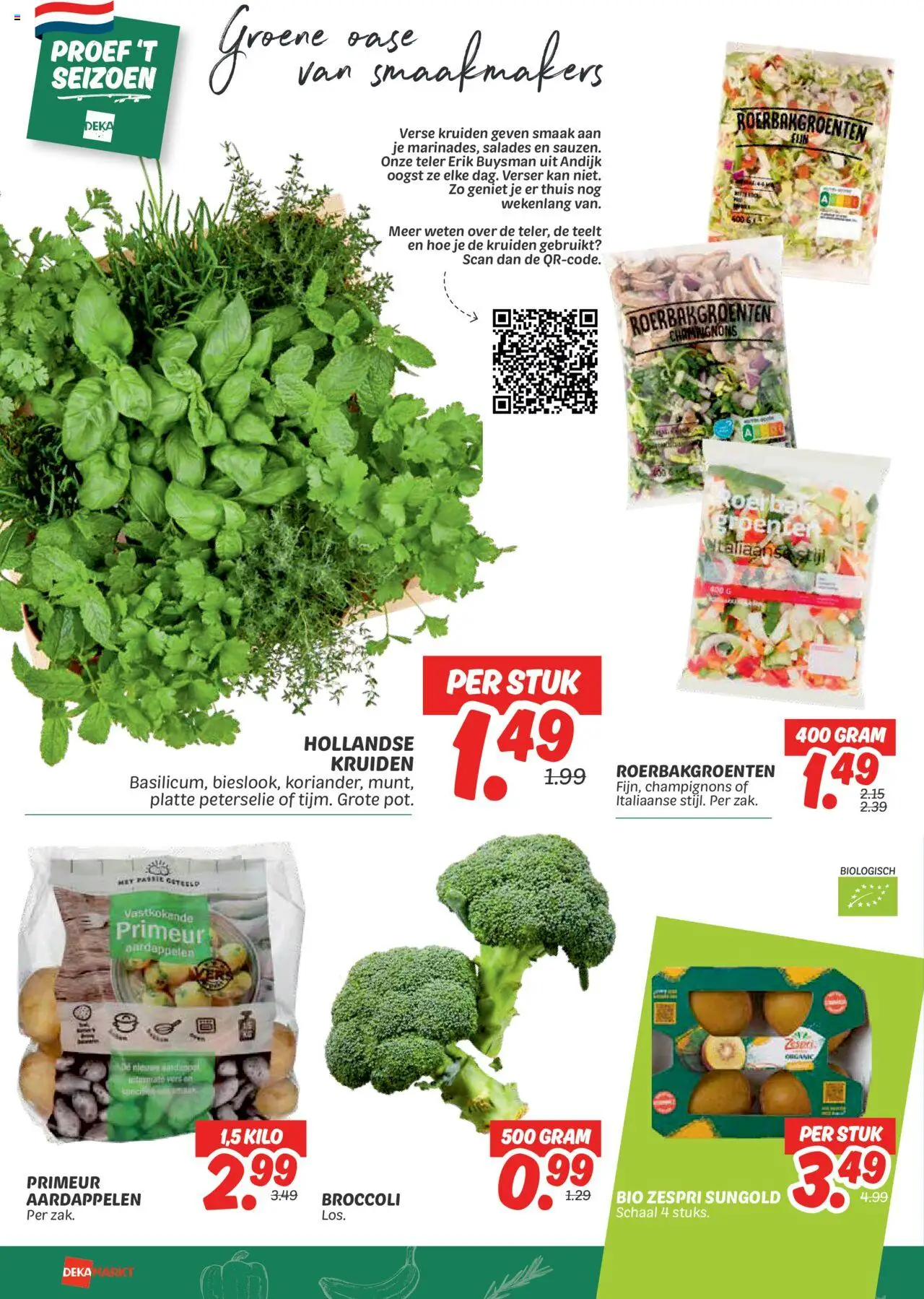  | Pagina: 10 | Producten: Broccoli, Kiwi, Schaal, Salades