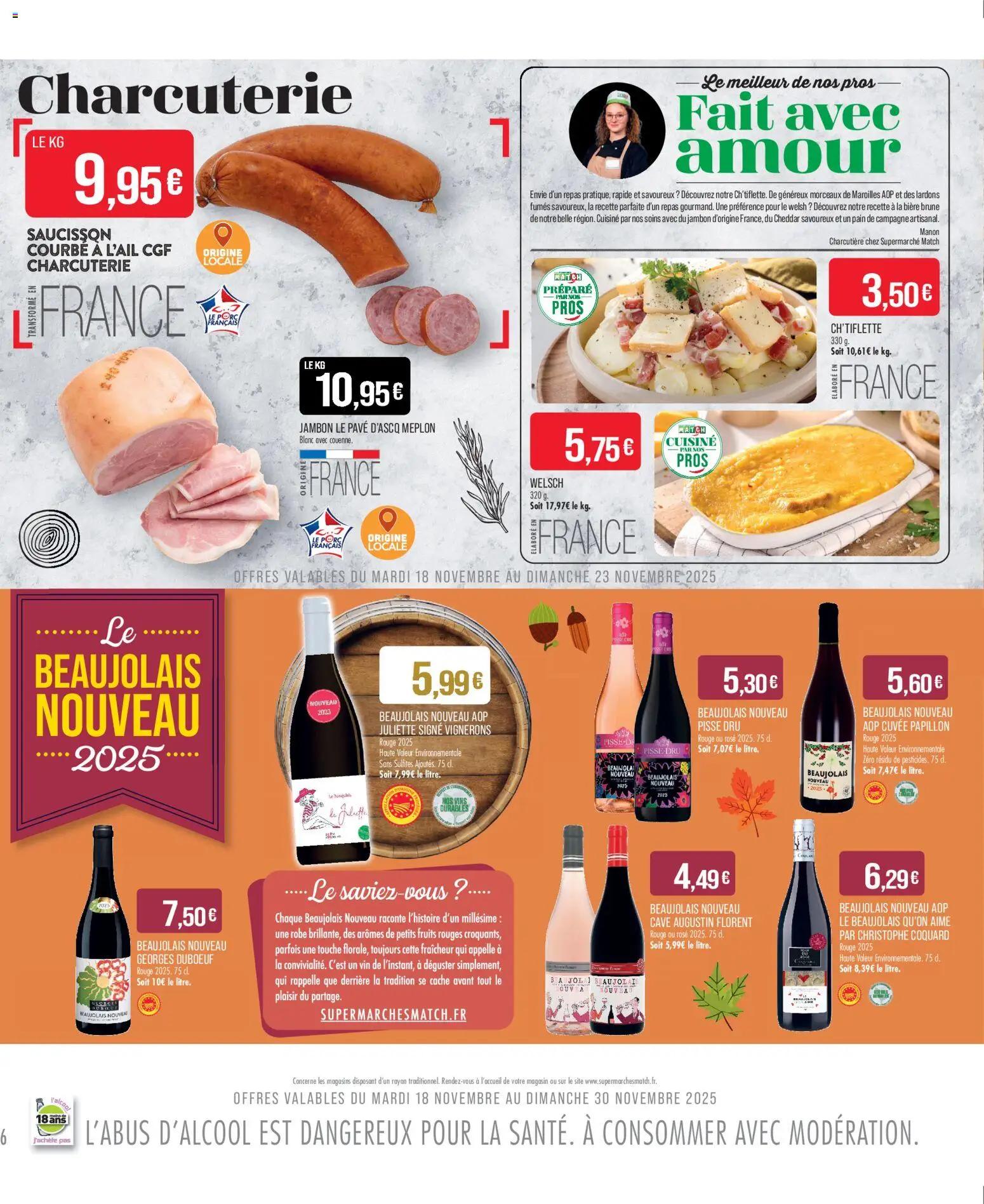 {H1} | Page: 6 | Produits: Robe, Vin, Bière, Beaujolais Nouveau