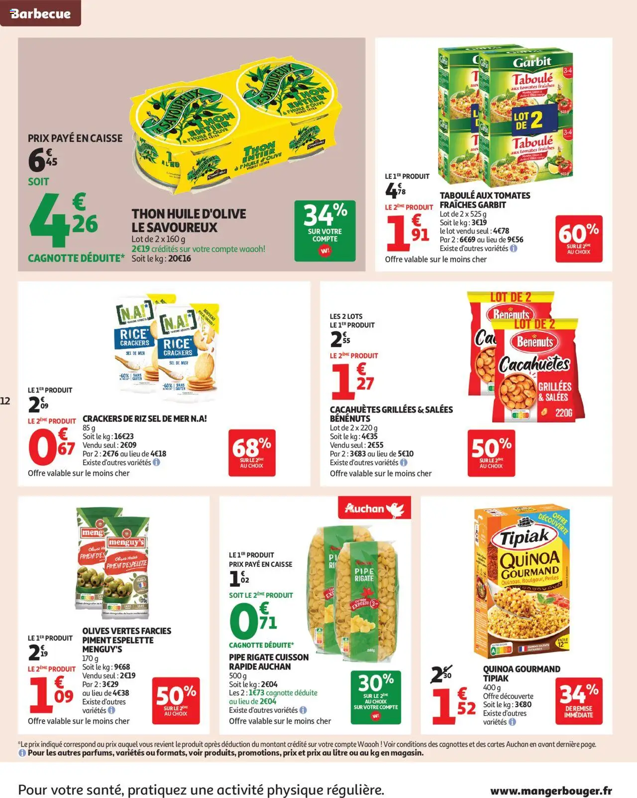  | Page: 12 | Produits: Barbecue, Thon, Piment, Riz