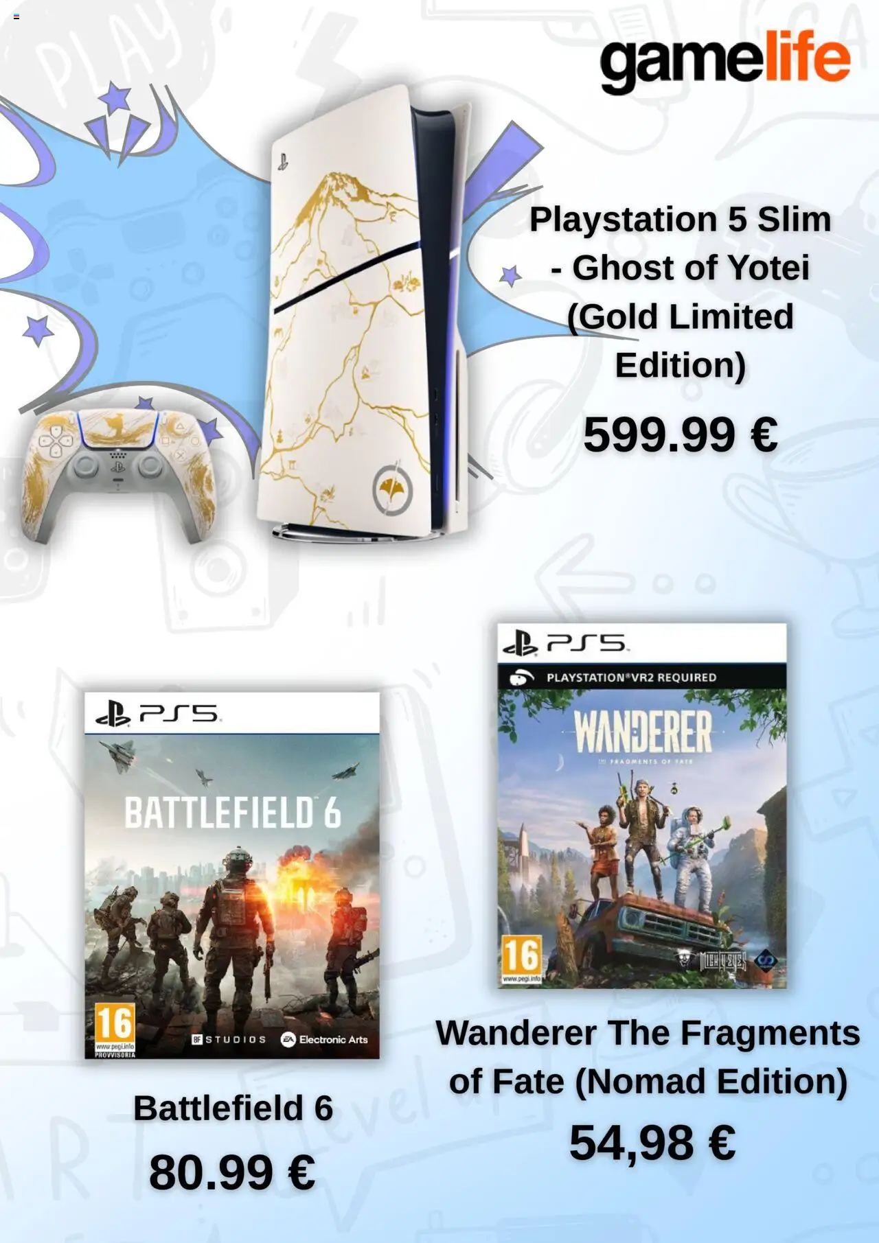 Volantino Gamelife del 10.10.2025 | Pagina: 2 | Prodotti: The, Playstation