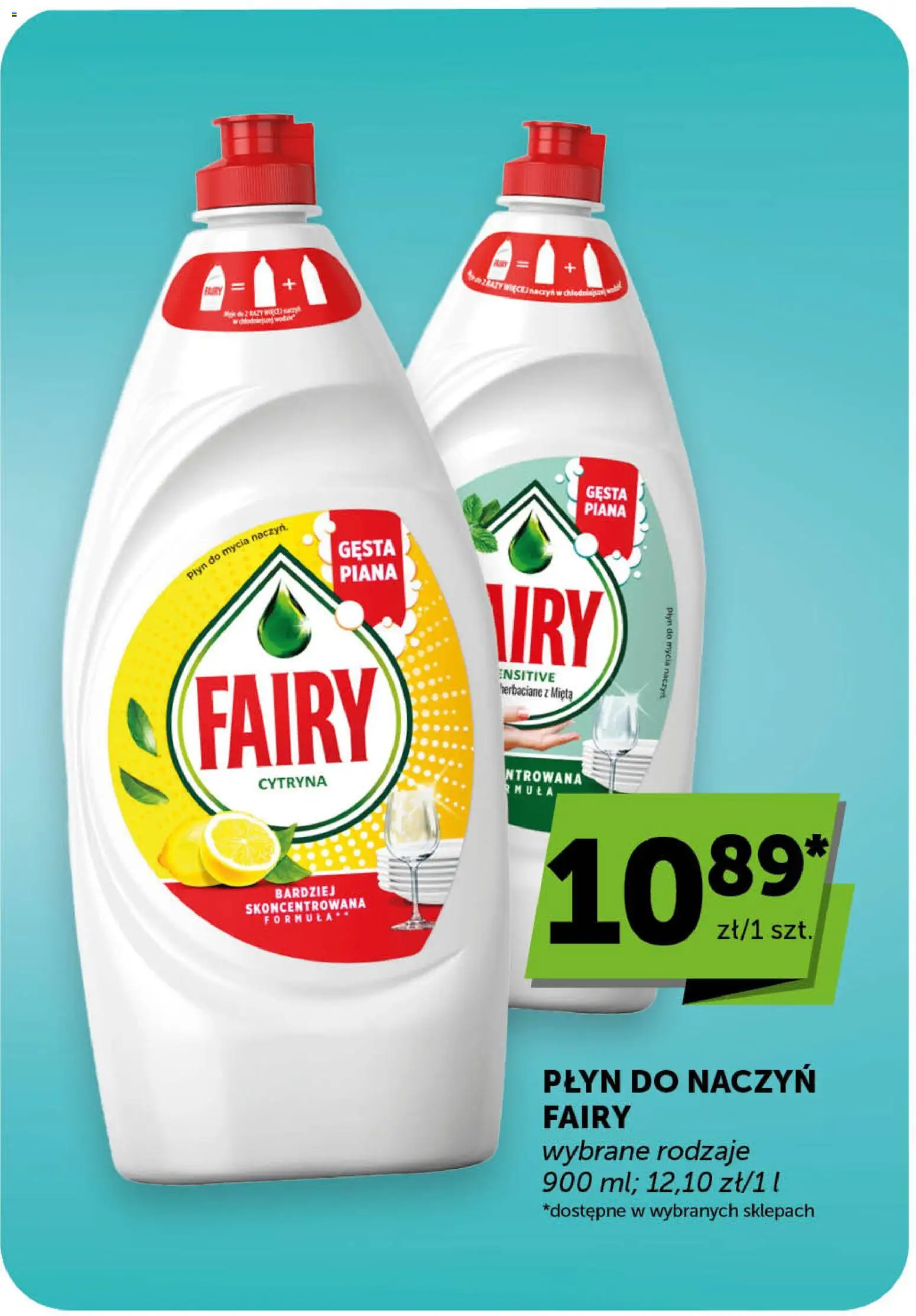 ABC gazetka - Market od 02.04.2026 | Strona: 24 | Produkty: Cytryna, Płyn do naczyń fairy, Mięta, Fairy