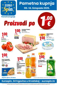 Katalog Eurospin - Pregled kataloga iz trgovine Eurospin, vrijedi od 08.10.2025