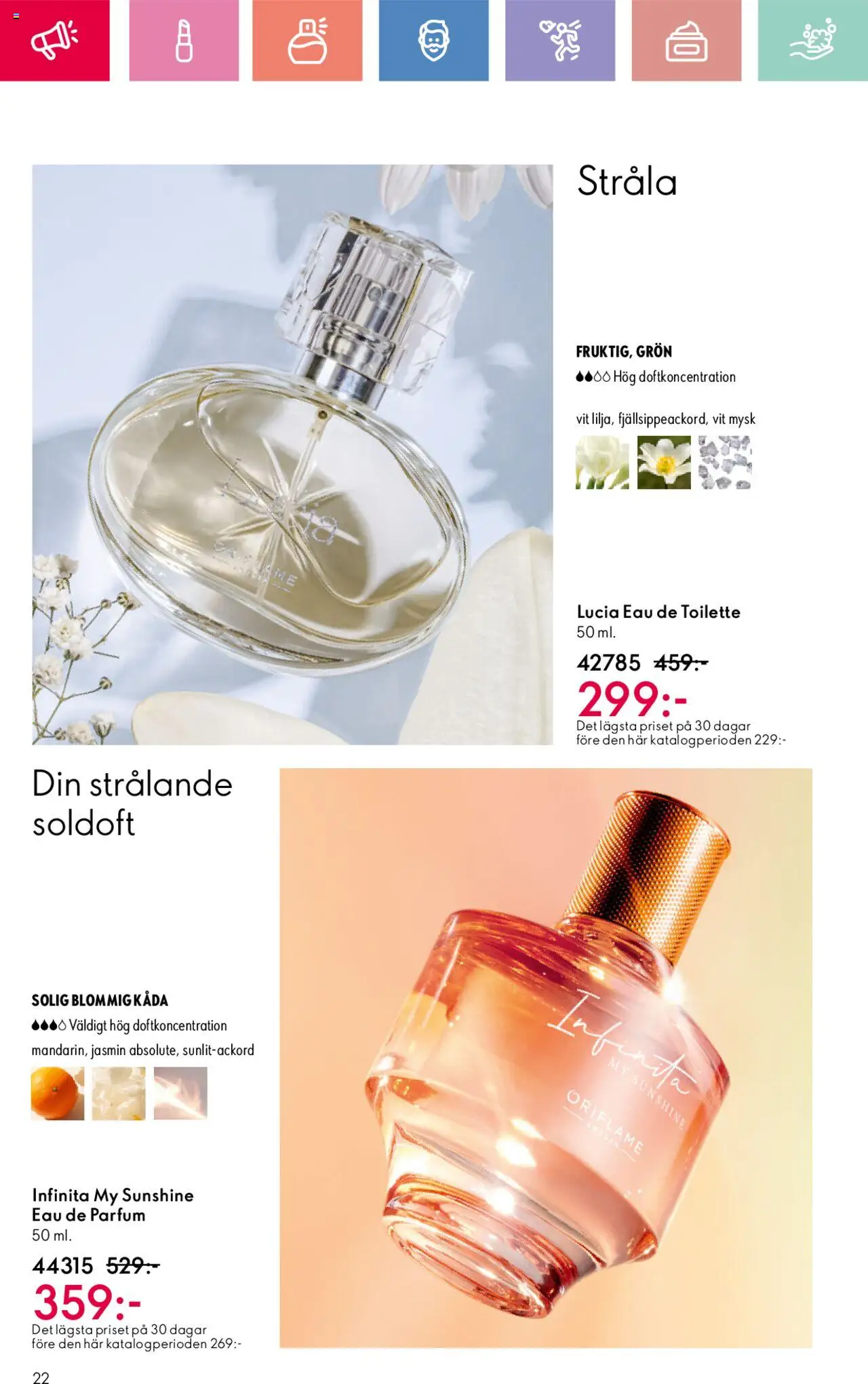 Oriflame reklamblad aktuell från 01.06.2025 | Sida: 22 | Produkter: Eau de toilette