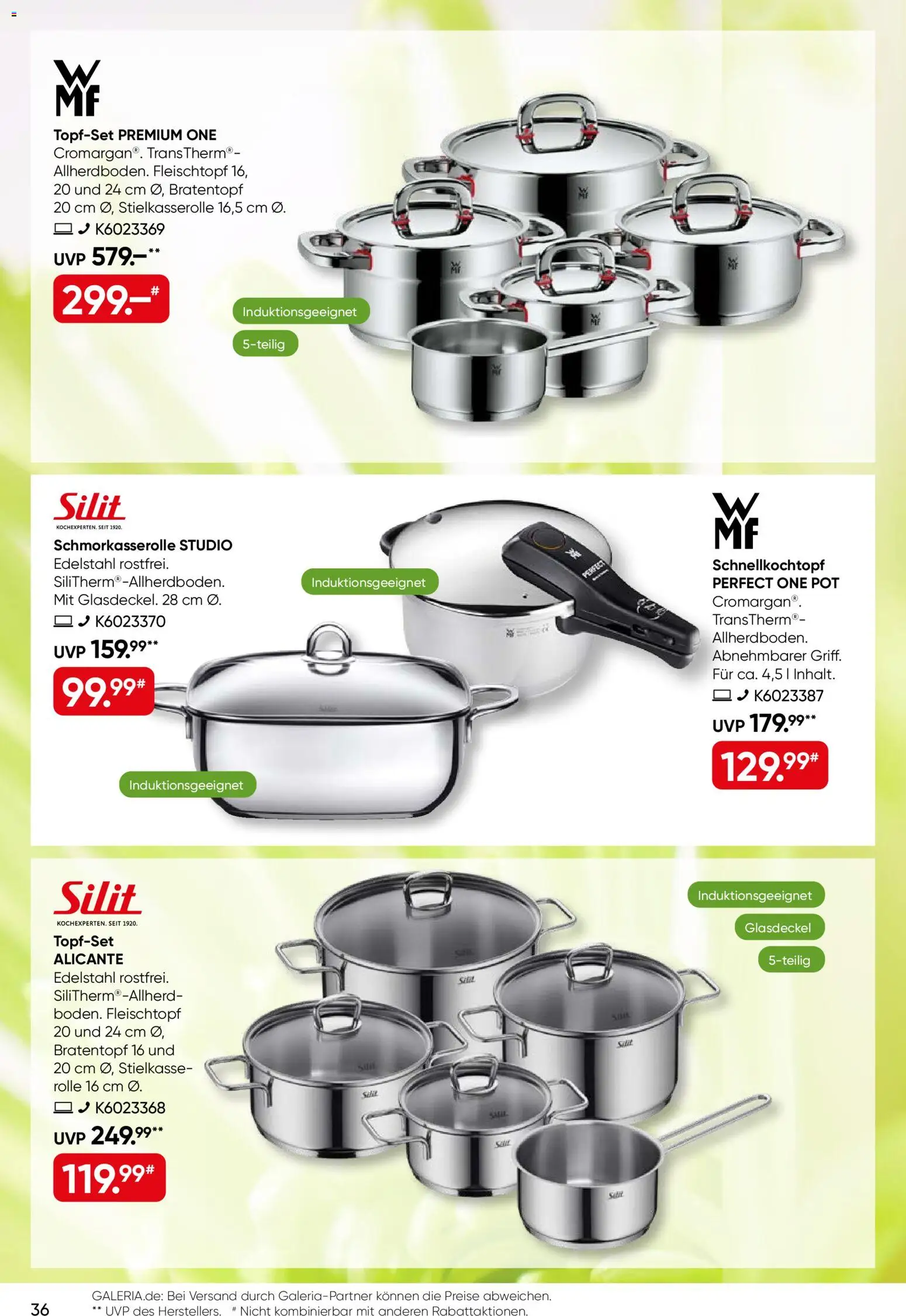 Galeria Karstadt Kaufhof Prospekt 	 – gültig ab 04.03.2026 | Seite: 36