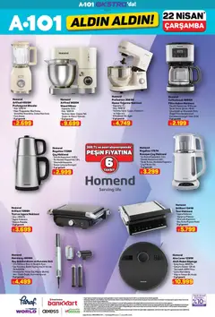 23.04.2026 tarihinden itibaren geçerli olan A101 kataloğu önizlemesi | Sayfa: 23