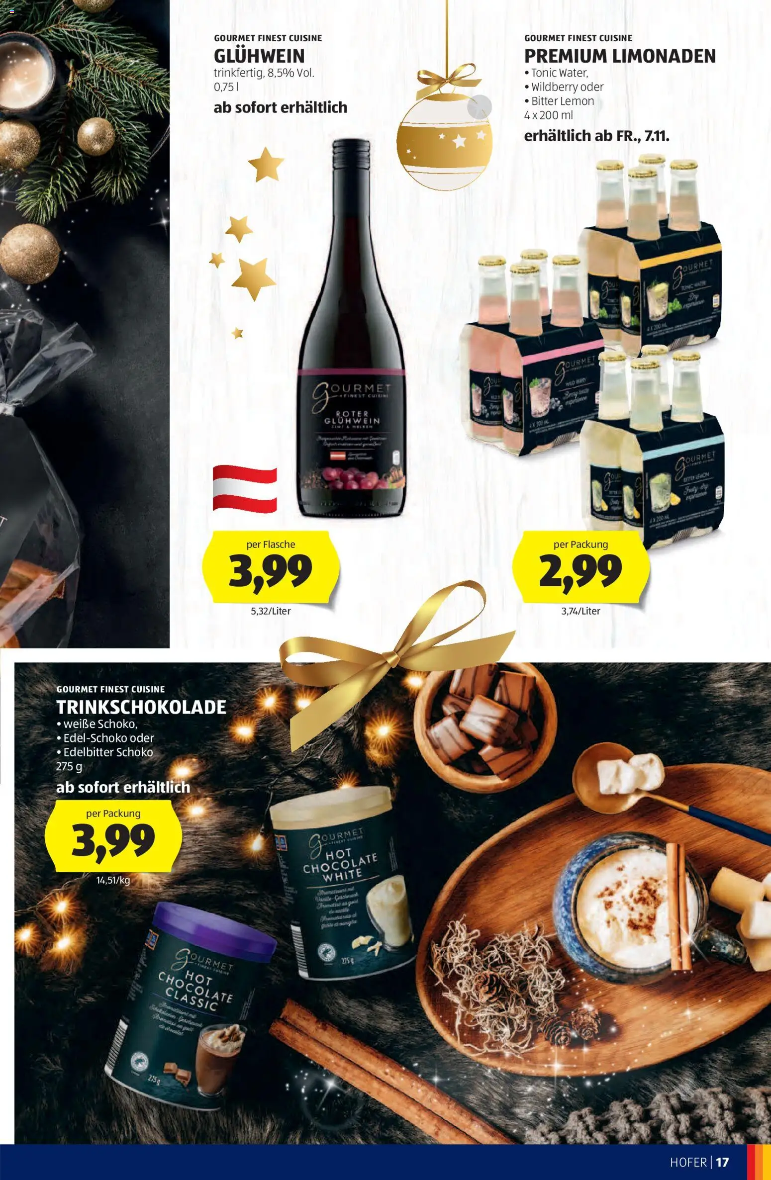 Hofer Weihnachtskatalog gültig ab 05.11.2025 | Seite: 17