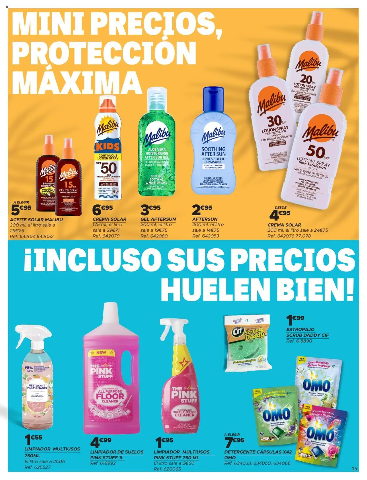 GiFi folleto │ válido desde el 03.06.2025 | Página: 15 | Productos: Detergente, Aceite, Crema, Té