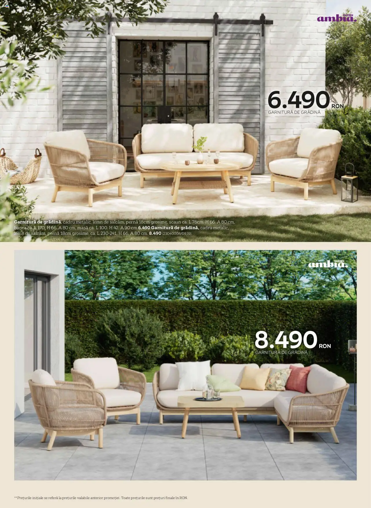 XXXLutz catalog - Grădină – valabil de la 10.03.2025 | Pagină: 26 | Produse: Pernă, Masă, Scaun, Bancă