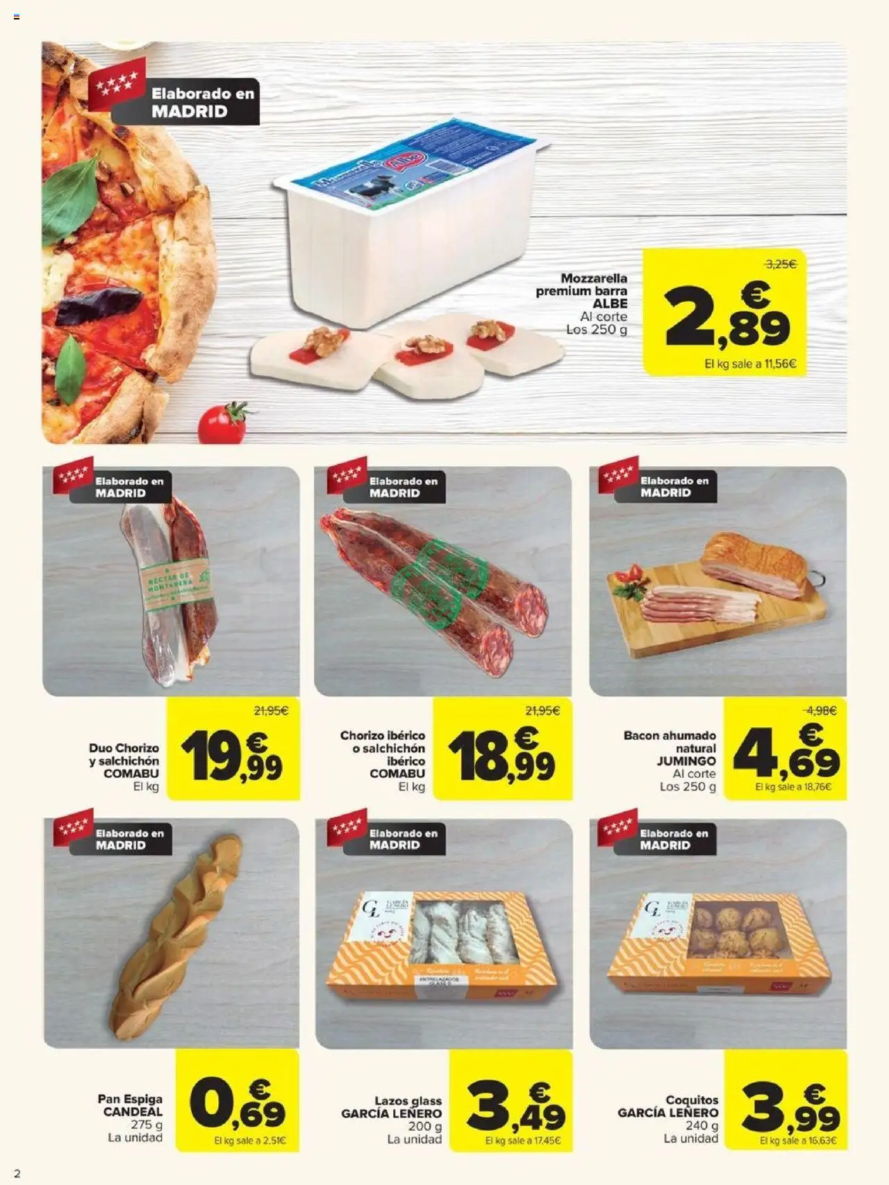 Carrefour folleto │ válido desde el 08.08.2025 | Página: 2 | Productos: Pan, Néctar