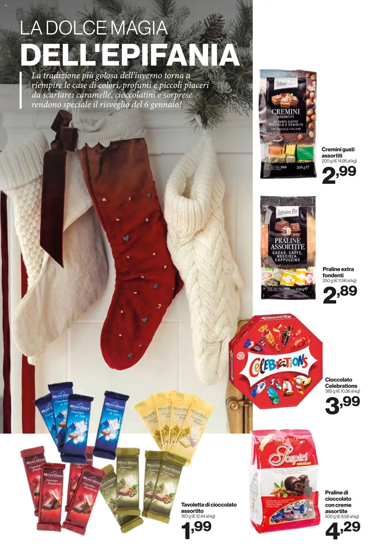 Volantino IN's del 31.12.2025 | Pagina: 2 | Prodotti: Caffè, Cioccolato, Cioccolatini