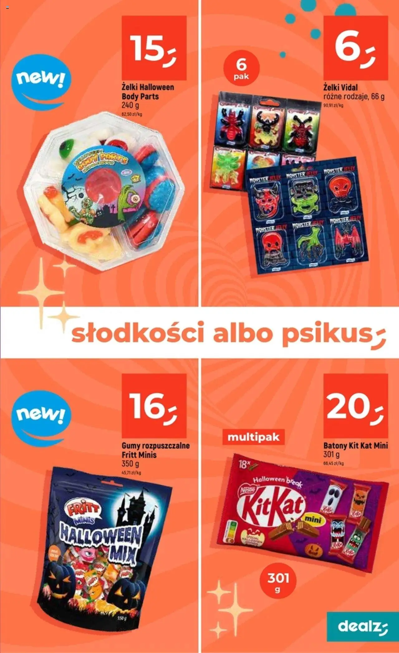 Dealz Gazetka od 18.09.2025 | Strona: 11 | Produkty: Gumy, Żelki, Body