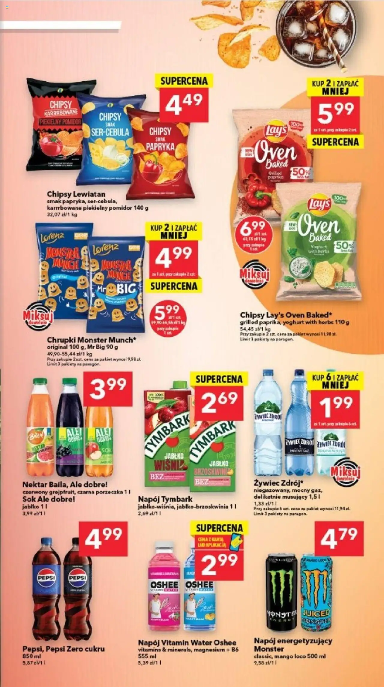 Lewiatan gazetka - Legnica od 23.10.2025 | Strona: 11 | Produkty: Mango, Chipsy, Pepsi, Papryka