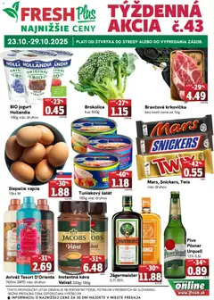 Fresh leták platný od 23.10.2025