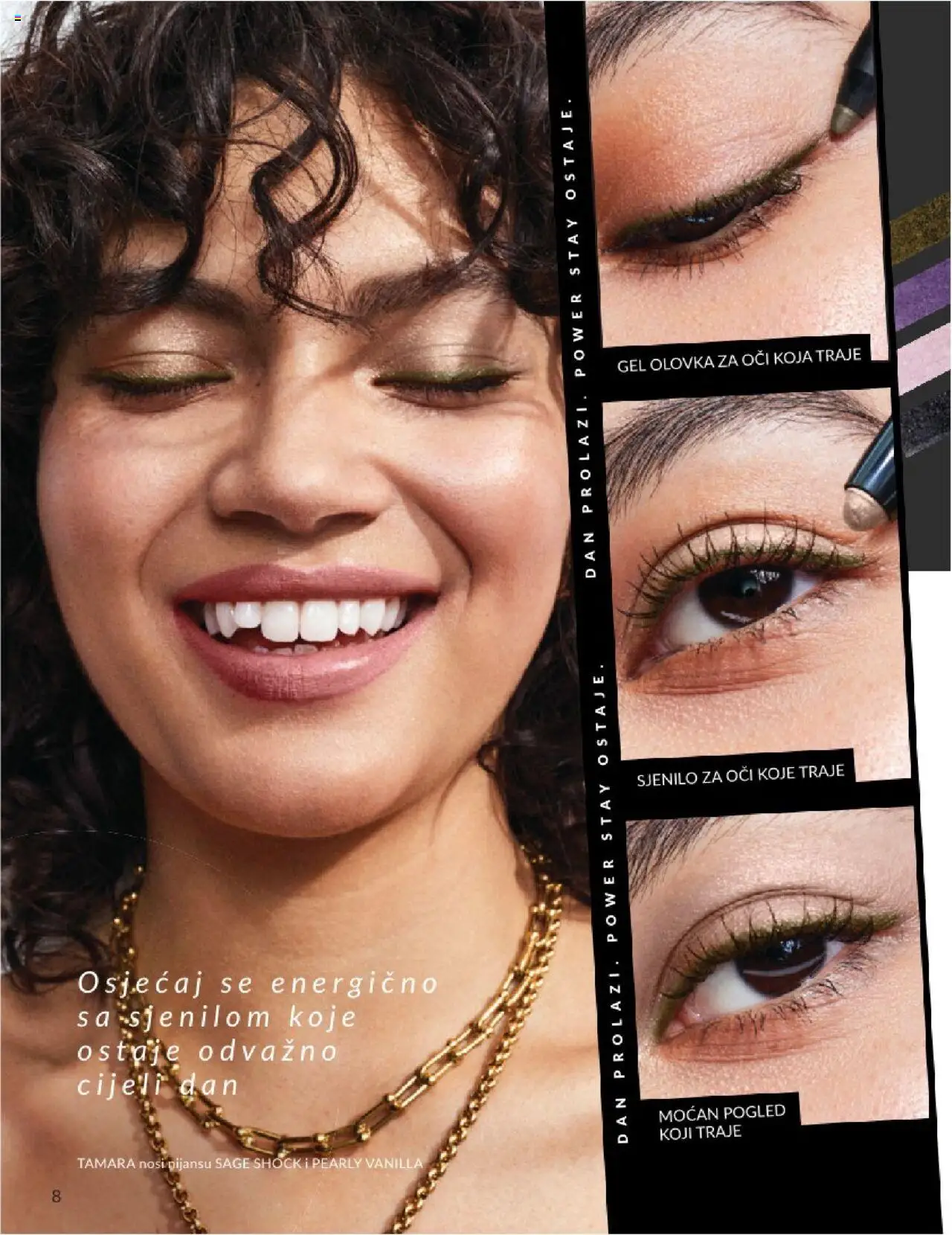 Avon katalog | vrijedi od 01.08.2025 | Stranica: 8 | Proizvodi: Sjenilo za oči, Olovka za oči