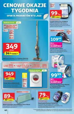 Auchan Gazetka - Pewność niskich cen Hipermarket od 31.07.2025 | Strona: 40