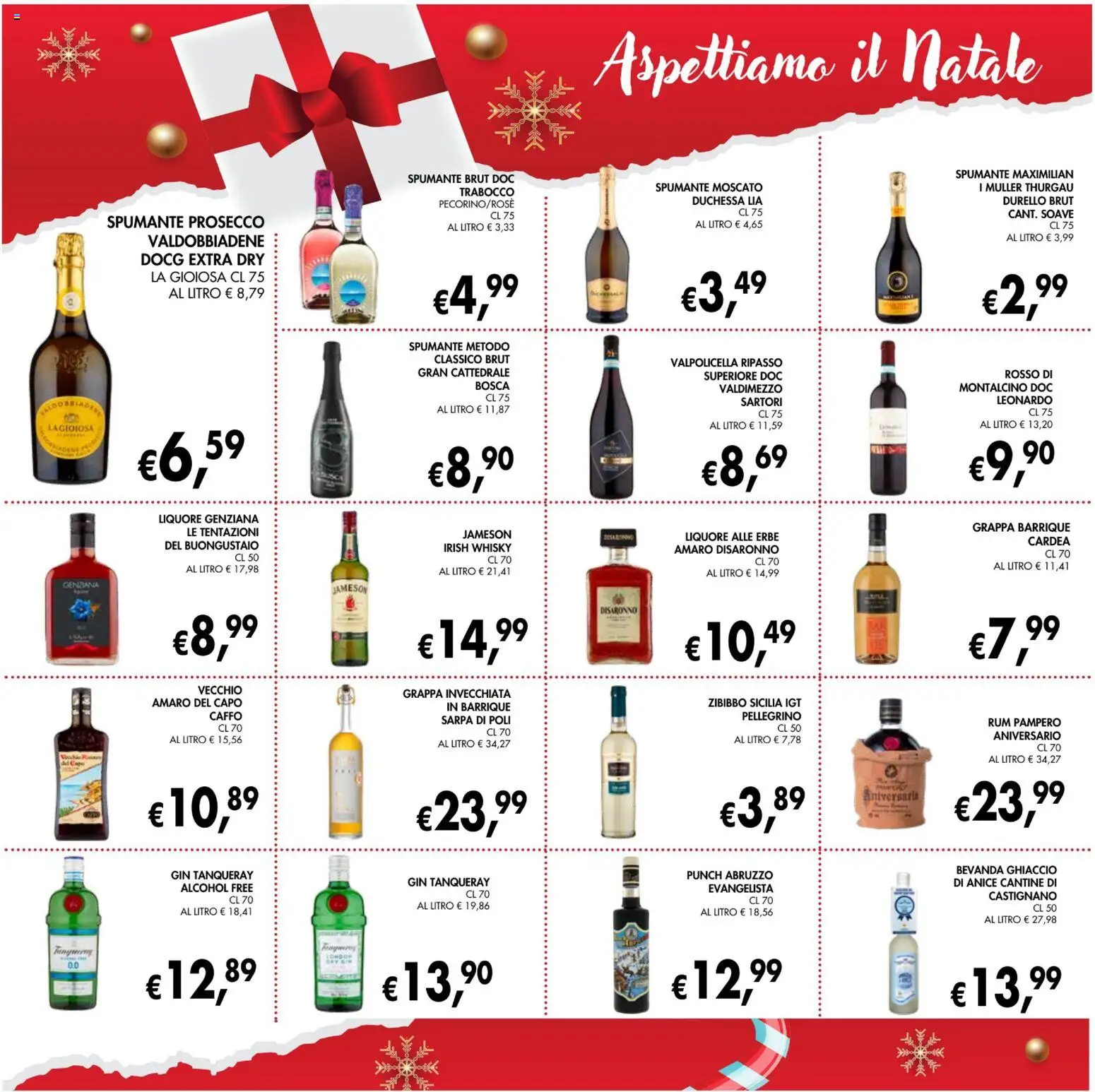 Volantino Coal del 28.11.2025 | Pagina: 19 | Prodotti: Gin, Whisky, Rum, Grappa