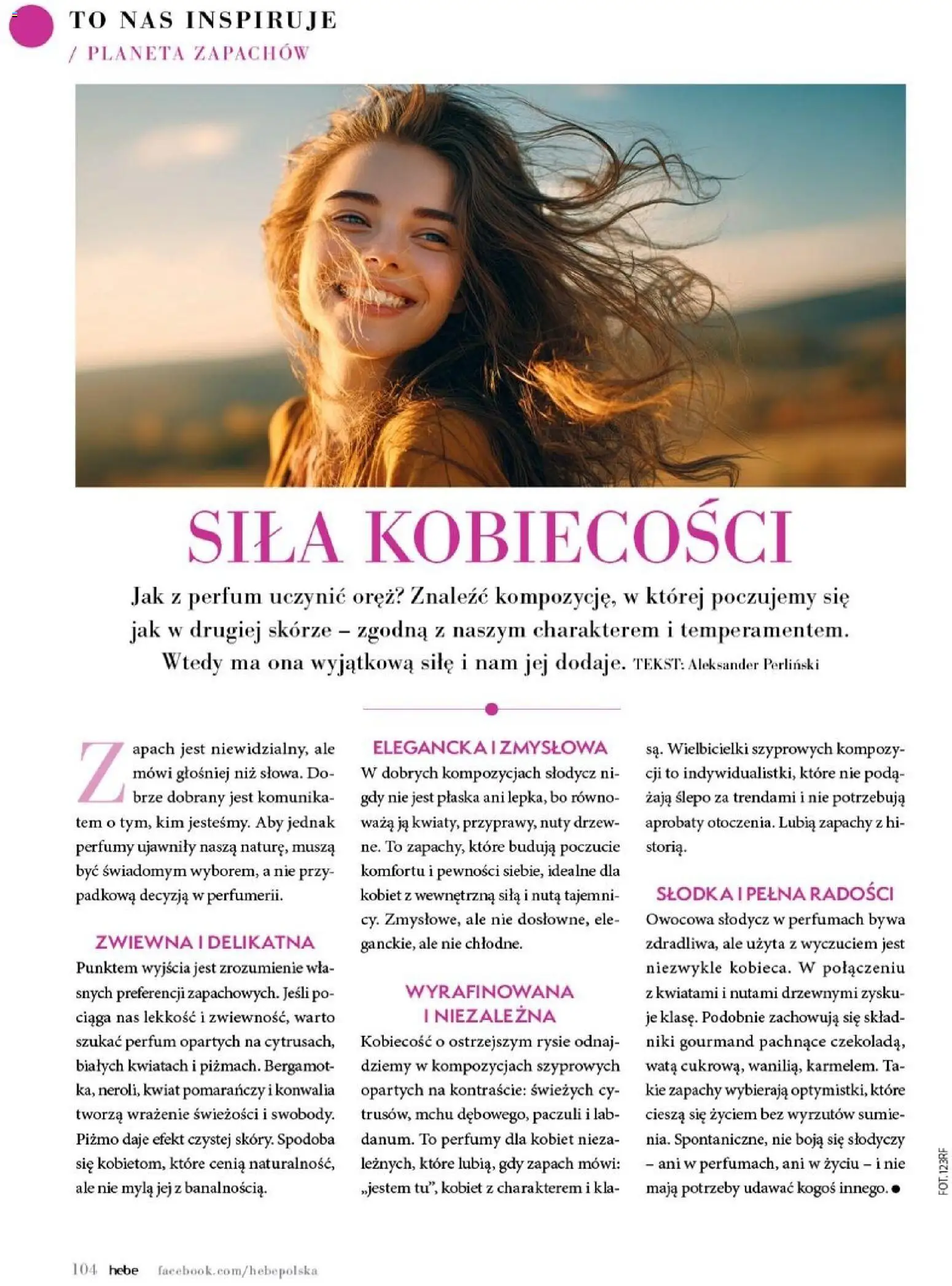 Hebe gazetka - Magazyn od 01.03.2026 | Strona: 104 | Produkty: Perfumy, Zapach