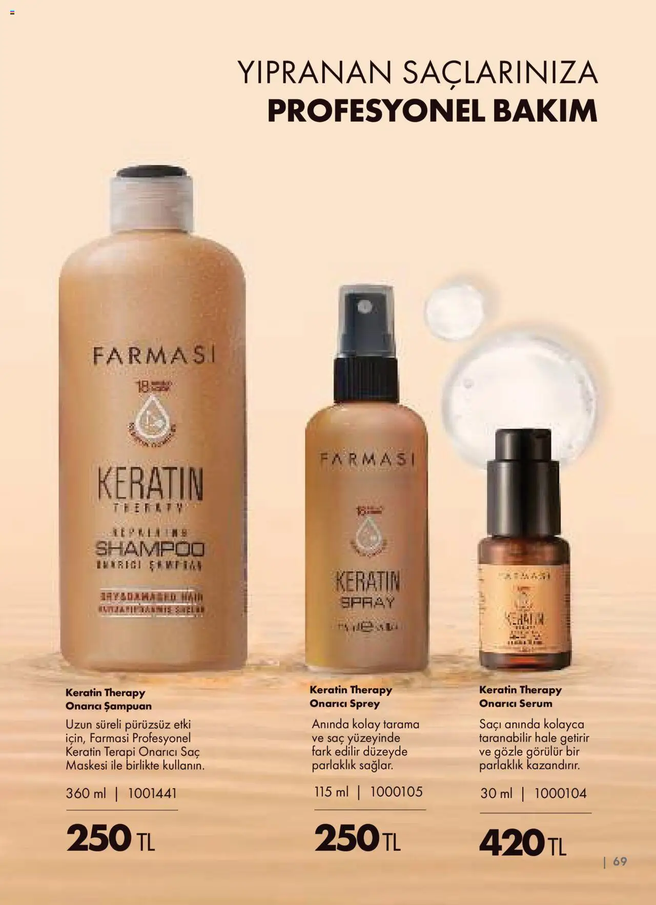 Farmasi Katalog - 01.06.2025 tarihinden itibaren geçerlidir | Sayfa: 69 | Ürünler: Şampuan