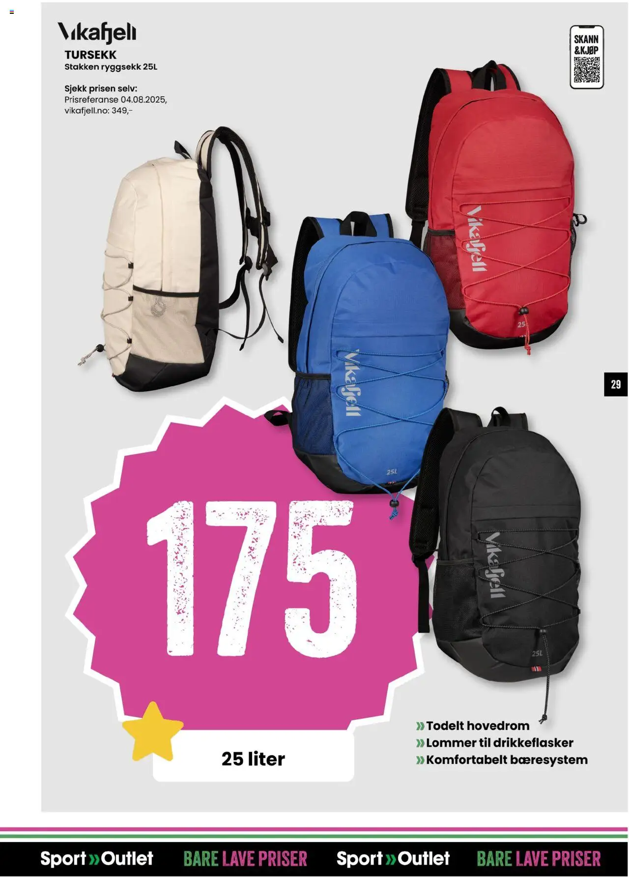  | Side: 29 | Produkter: Ryggsekk