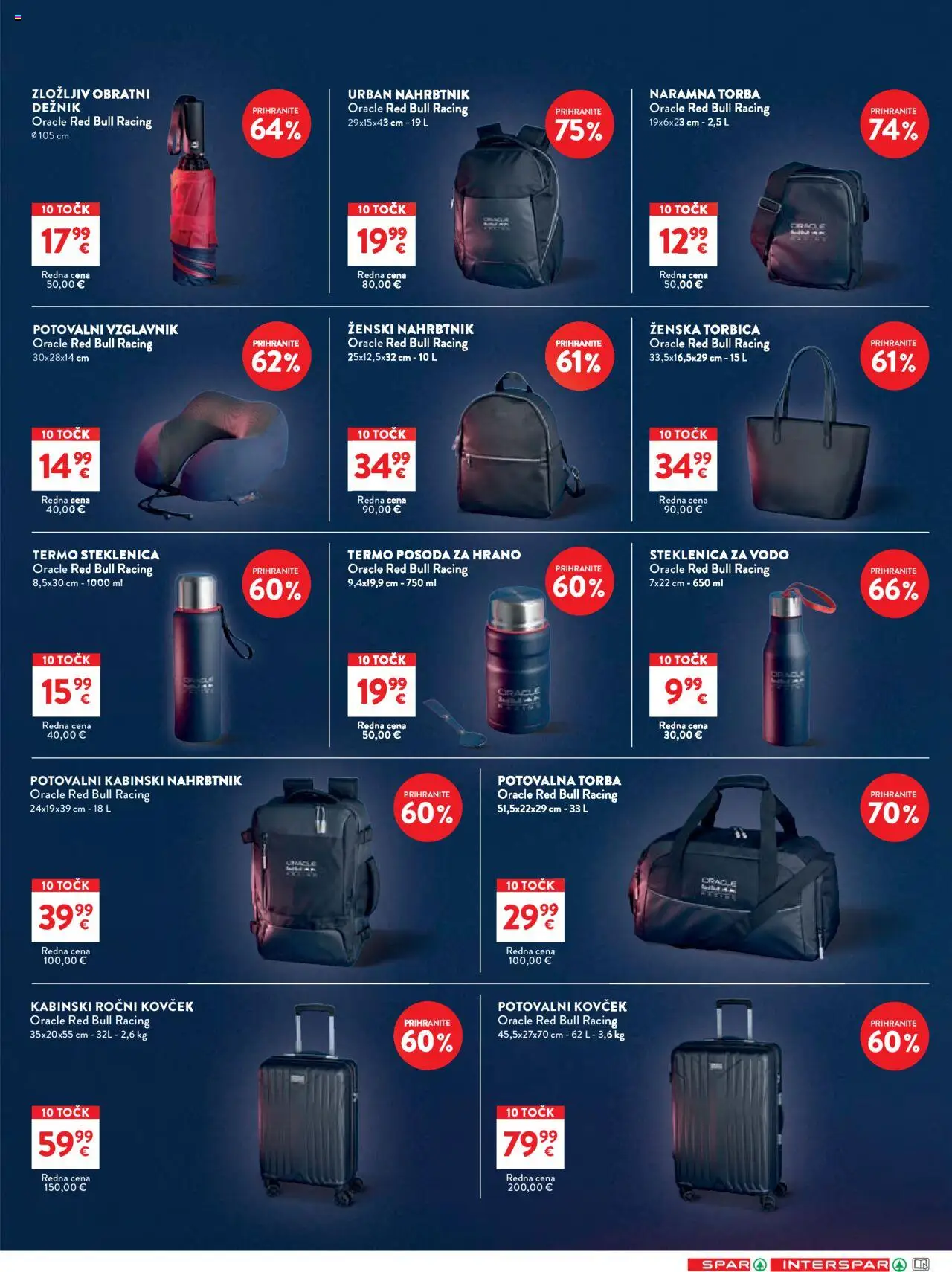 Spar katalog  27/25 │ velja od 02.07.2025 | Stran: 11 | Izdelki: Nahrbtnik, Potovalna torba, Kovcek, Deznik