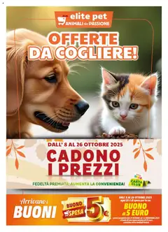 Anteprima del volantino Elite Supermercati Pet catalogo valido a partire dal 08.10.2025
