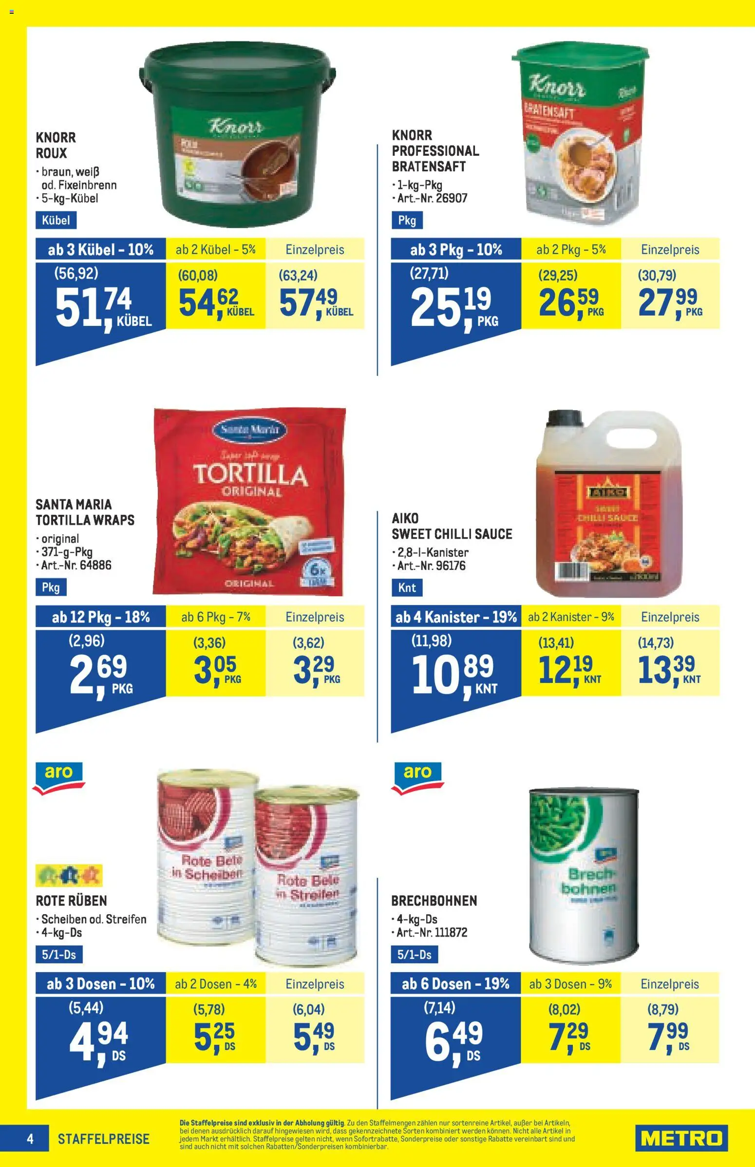 Metro angebote Profi gültig ab 19.02.2026 | Seite: 4