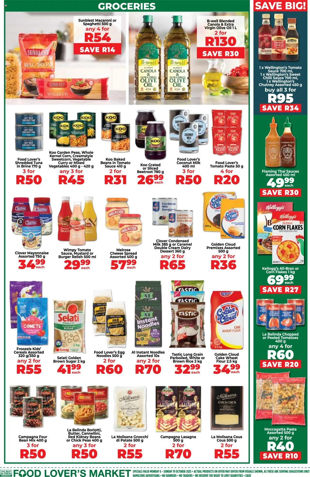 New Food Lover's Market catalogue – valid from 06.10.2025 | Page: 7 | Products: Condensed milk, Cereals, Mustard, Cream
