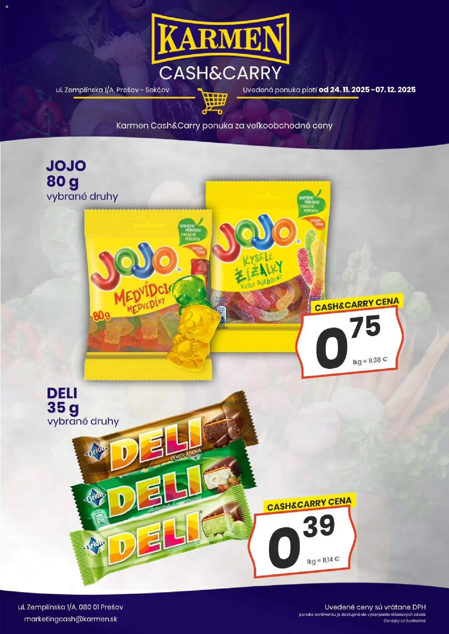 Nové KARMEN CBA akcie – leták je platný od 24.11.2025 | Strana: 8