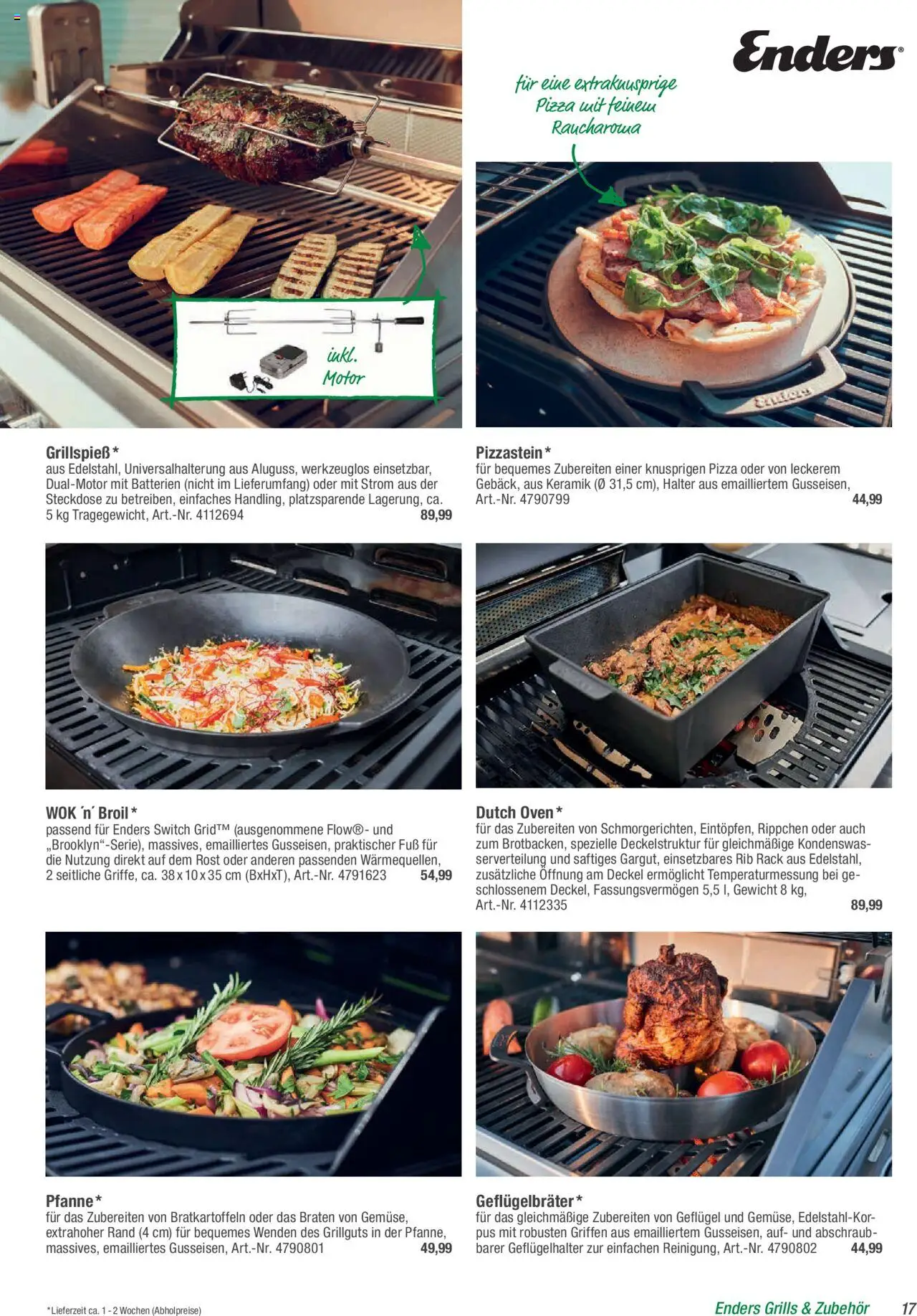 Toom Baumarkt Grills & Zubehör 2025 - gültig ab dem 19.02.2025 | Seite: 17 | Produkte: Batterien, Steckdose, Pizza, Wok