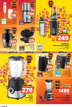 Power Tilbudsavis gyldig fra 22.08.2025 | Side: 40 | Produkter: Brødrister, Vafler, Opvaskemaskine, Juicer