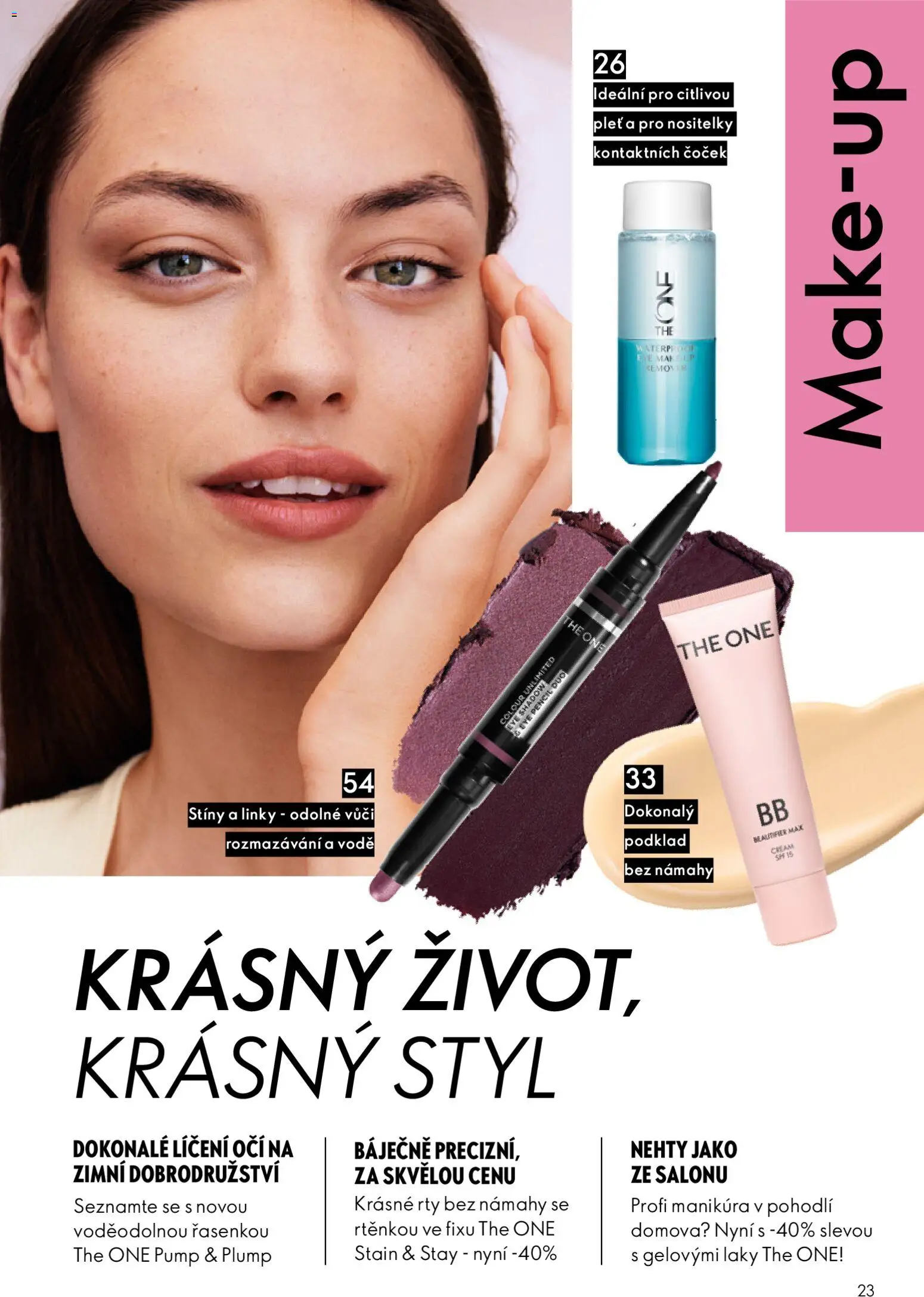 Oriflame katalog č.01/2026 od 30.12.2025 | Strana: 23 | Produkty: Makeup, Manikúra, Nehty