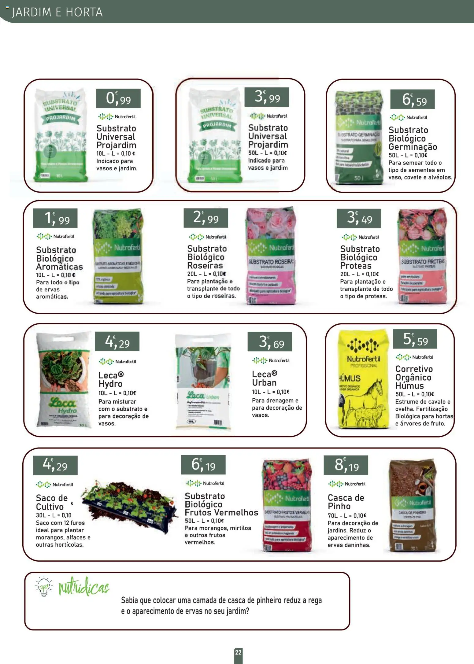 E.Leclerc folheto Jardim Fafe │ válido de 23.03.2026 | Página: 22 | Produtos: Mirtilos