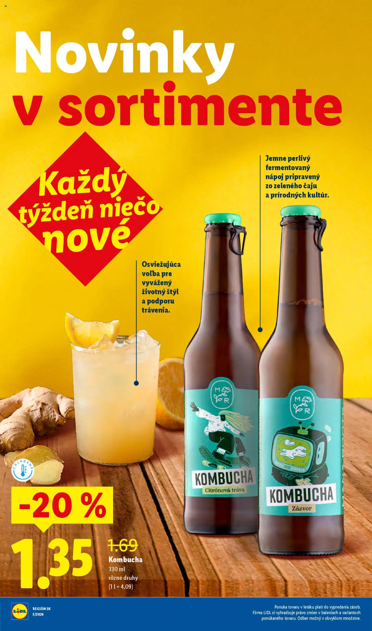 Nové Lidl akcie – leták je platný od 26.01.2026 | Strana: 28 | Produkty: Zázvor