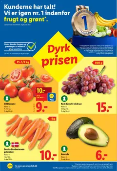 Lidl - Tilbudsavis gyldig fra 12.04.2026 | Side: 2 | Produkter: Gulerødder, Avocado, Vindruer, Søm