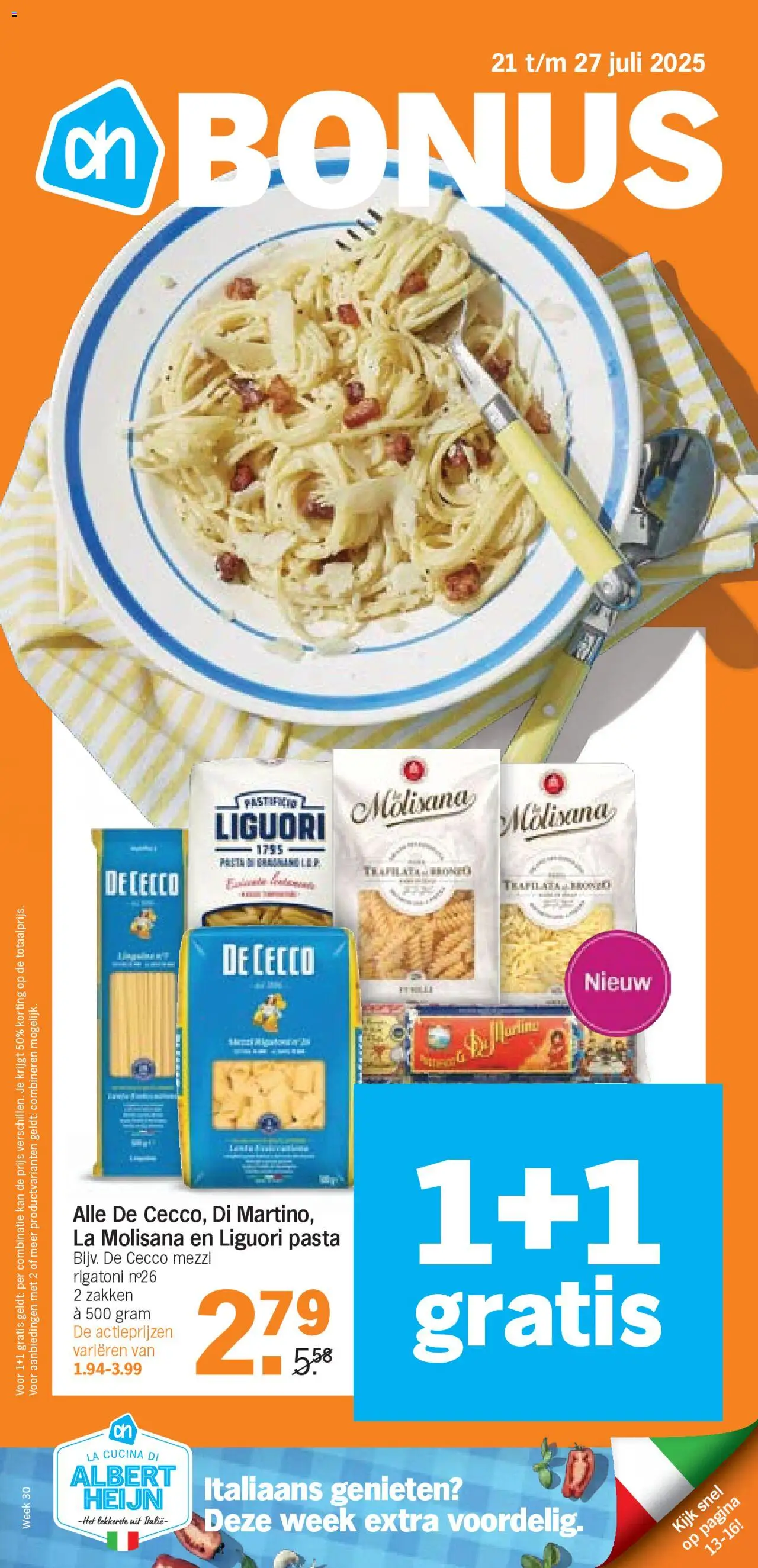  | Pagina: 1 | Producten: Kan, Pasta, La