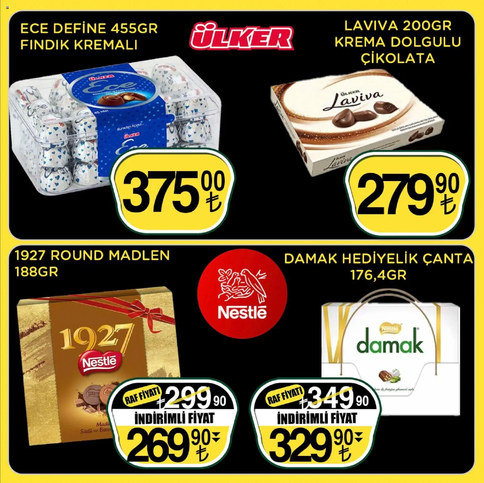 Sarıyer Katalog - 13.03.2026 tarihinden itibaren geçerlidir | Sayfa: 23 | Ürünler: Raf, Çikolata, Fındık, Çanta