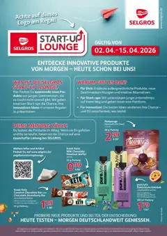 Selgros Start-Up Lounge ab 02.04.2026 gültig