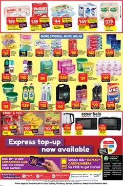 Shoprite specials catalogue – valid from 20.04.2026 | Page: 4 | Products: Box, Bananas, Baby food, Toothpaste