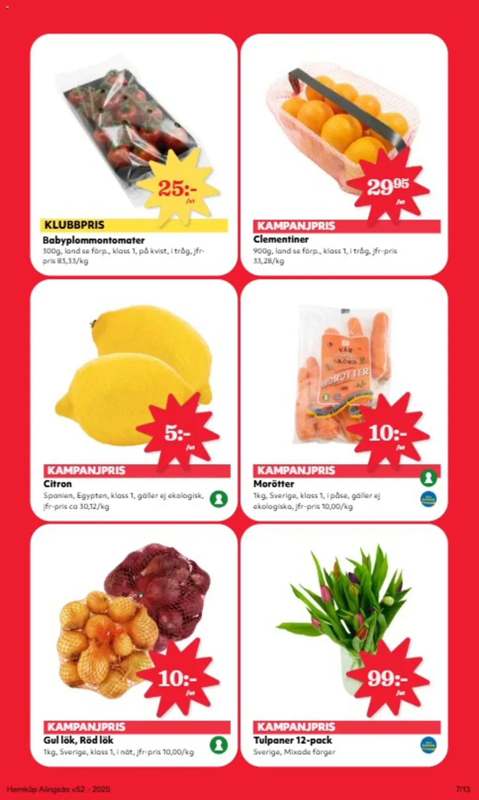 Hemköp reklamblad aktuell från 22.12.2025 | Sida: 7 | Produkter: Galler, Citron