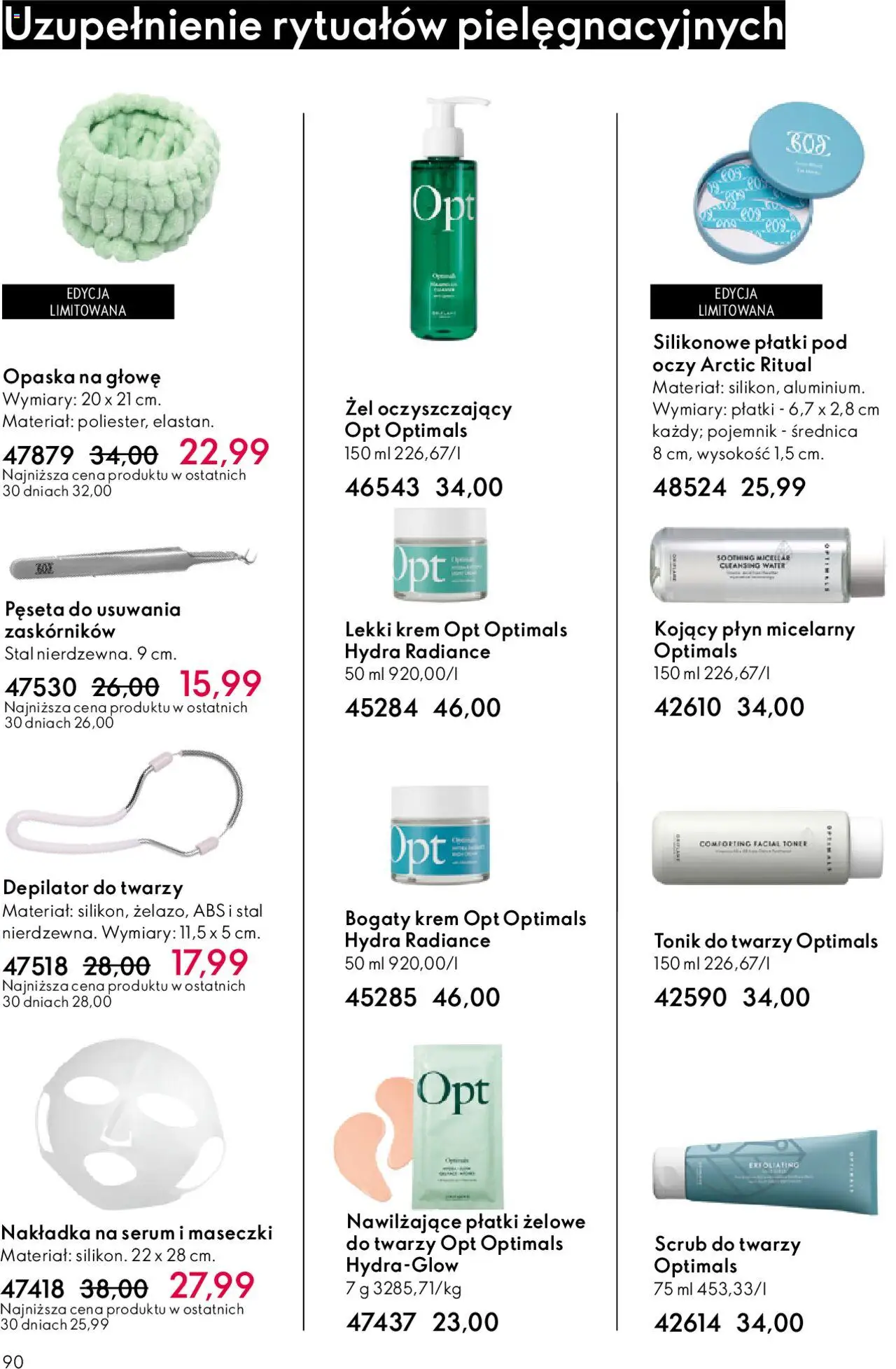 Oriflame Katalog 15 2025 od 22.10.2025 | Strona: 90 | Produkty: Toner, Maseczki, Tonik, Tonik do twarzy