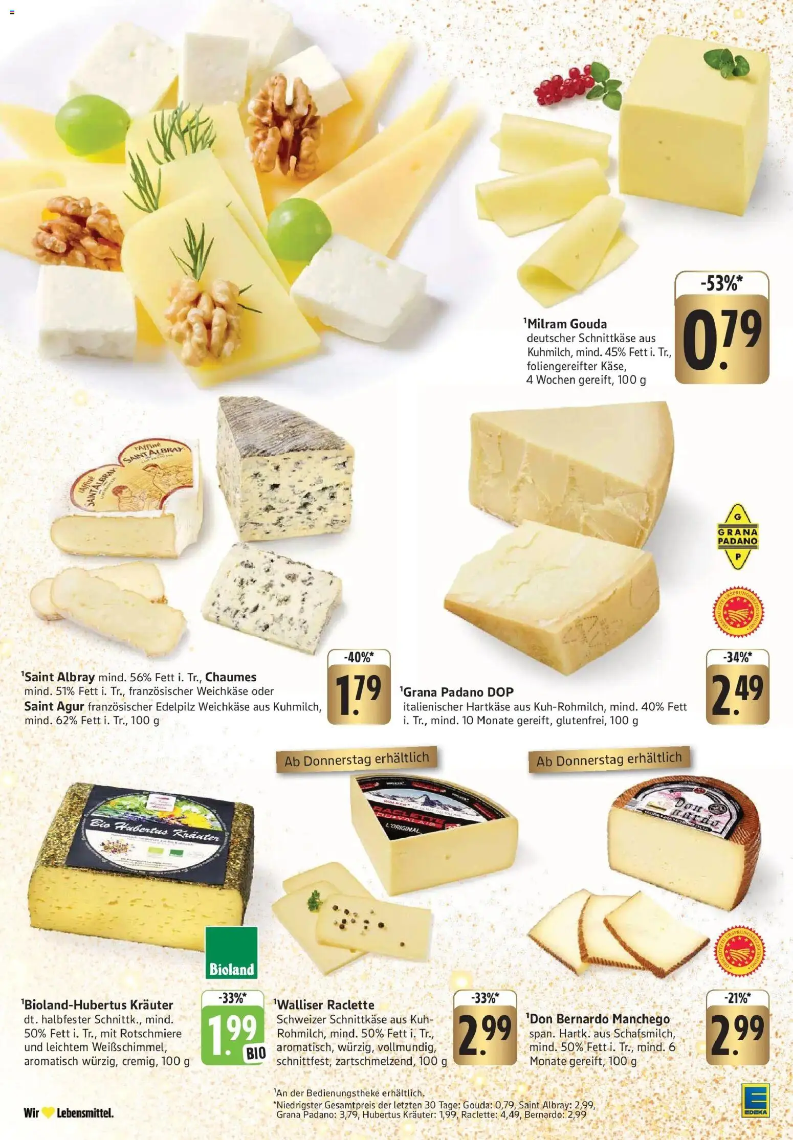 Edeka prospekt Ottersweier	 – gültig ab 08.12.2025 | Seite: 10 | Produkte: Gouda, Milram, Raclette