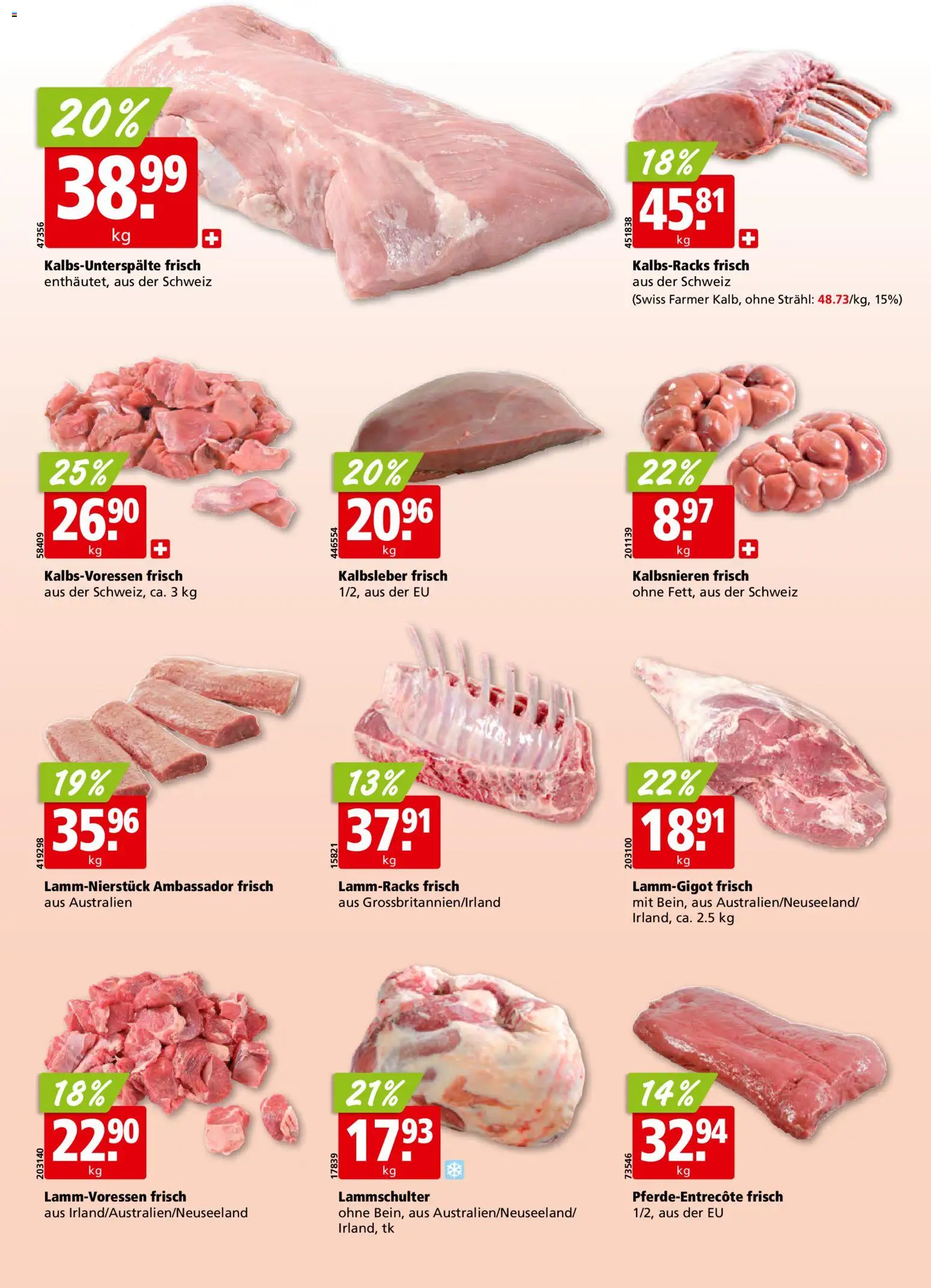 Aligro Aktionen Schlieren, Gossau SG, Frauenfeld, Rapperswil-Jona, Sargans, Bern, Brüttisellen, Pratteln, Emmen, Spreitenbach – gültig ab 26.01.2026 | Seite: 8