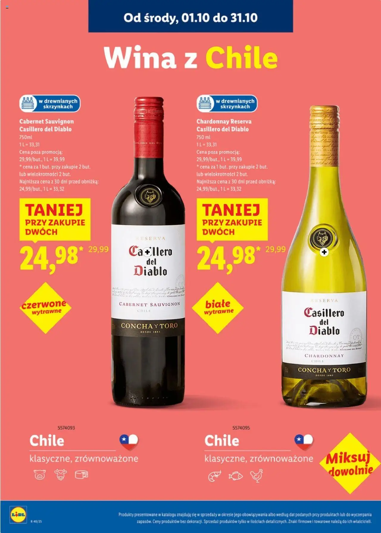 Lidl Katalog karta win od 01.10.2025 | Strona: 17 | Produkty: Chardonnay
