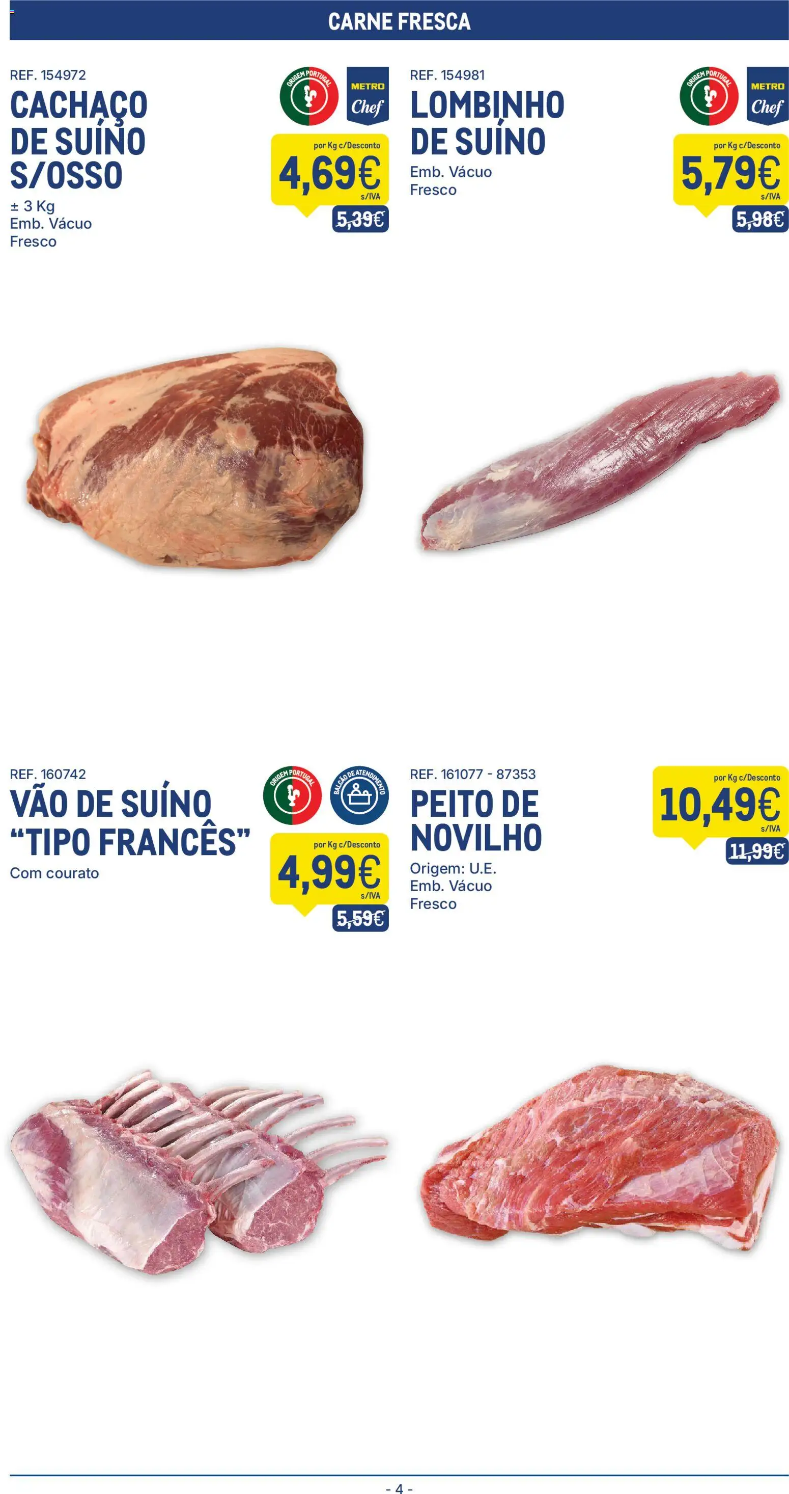Makro folheto │ válido de 11.11.2025 | Página: 4 | Produtos: Carne